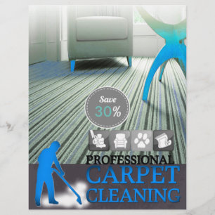 Carpet Cleaning Service Discount Offer Flyer