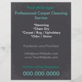 Carpet Cleaning Service Discount Offer Flyer (Hinten)