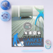 Carpet Cleaning Service Discount Offer Flyer (Einzeln)