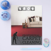 Carpet Cleaning Service Flyer (Einzeln)
