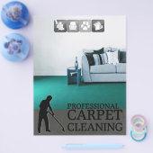Carpet Cleaning Service Flyer (Einzeln)