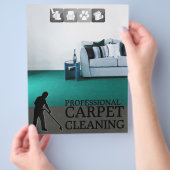 Carpet Cleaning Service Flyer (Hand)