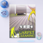 Carpet Cleaning Service Flyer (Einzeln)