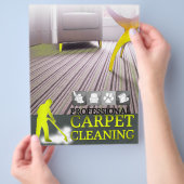 Carpet Cleaning Service Flyer (Hand)