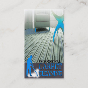 Carpet Cleaning Service Geschäft Card Visitenkarte