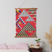 Carpet-Markierungen Wandteppich Mit Holzrahmen (Schlafzimmer)