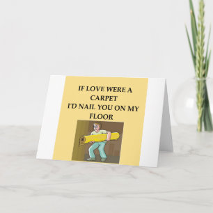 CARPET-Schicht Feiertagskarte