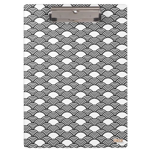 Carpeta de Pinza Asian Pattern Klemmbrett (Vorderseite)