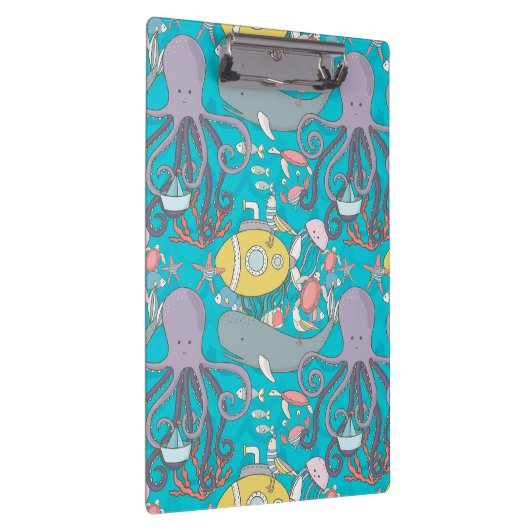 Carpeta de pinza de la colección Under the Sea Klemmbrett (Rechts)