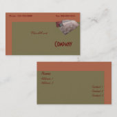 Carpets Business Card Visitenkarte (Vorne/Hinten)