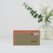 Carpets Business Card Visitenkarte (Stehend Vorderseite)