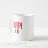CARPI Italien Kaffeetasse (Vorderseite Links)