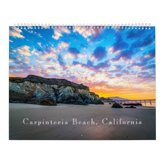 Carpinteria Beach, Kalifornien Kalender (Titelbild)