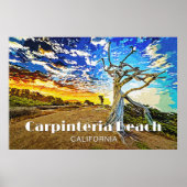 Carpinteria Beach Poster (Vorne)