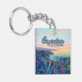 Carpinteria California Santa Barbara Ventura Beach Schlüsselanhänger (Vorderseite links)