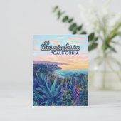 Carpinteria California Santa Barbara Ventura Card (Stehend Vorderseite)