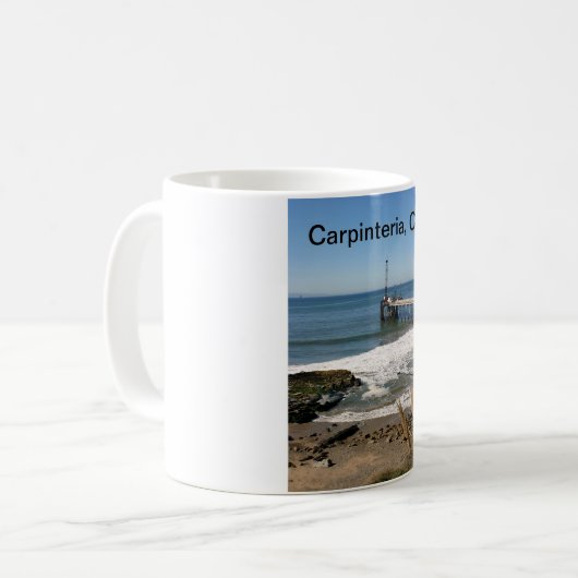 Carpinteria Pier Kaffeetasse (Vorderseite Links)