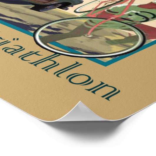 Carpinteria Triathlon 2011 Poster (Ecke)