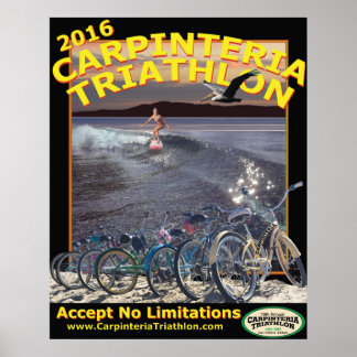 Carpinteria Triathlon Poster 2016
