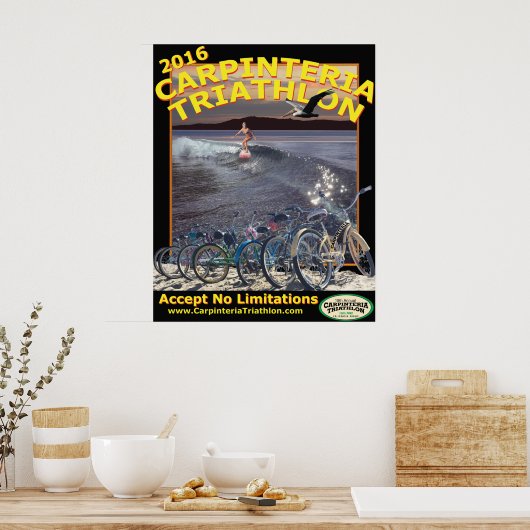 Carpinteria Triathlon Poster 2016 (Küche)