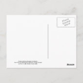 Carpinus betulus (Europäischer Hornstrahl) Postkarte (Rückseite)