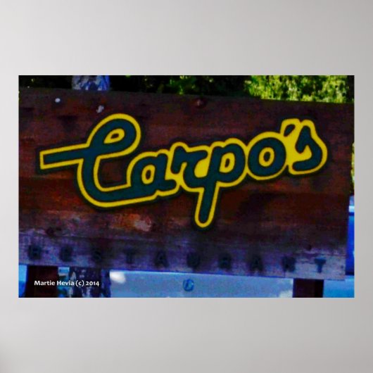 Carpo Poster (Vorne)