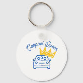 Carpool Queen Key-Kette Schlüsselanhänger (Vorderseite)