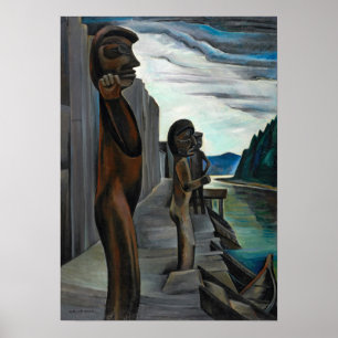 Carr - Blunden Hafen 1930 Poster