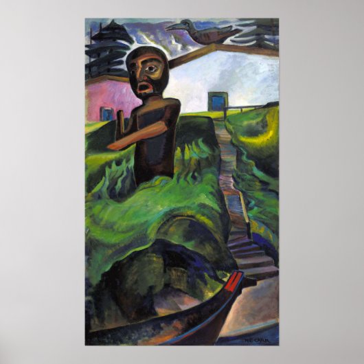 Carr - Crazy Stair 1928 Poster (Vorne)