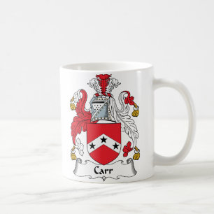 Carr Familienwappen Kaffeetasse