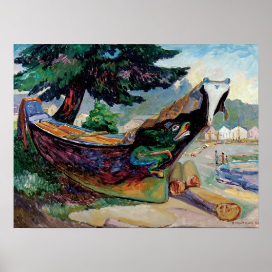 Carr - Kanu aus dem 1912 Poster (Vorne)