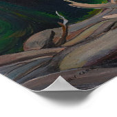 Carr - Küstenlinie 1936 Poster (Ecke)