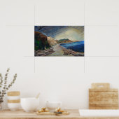 Carr - Küstenlinie 1936 Poster (Küche)