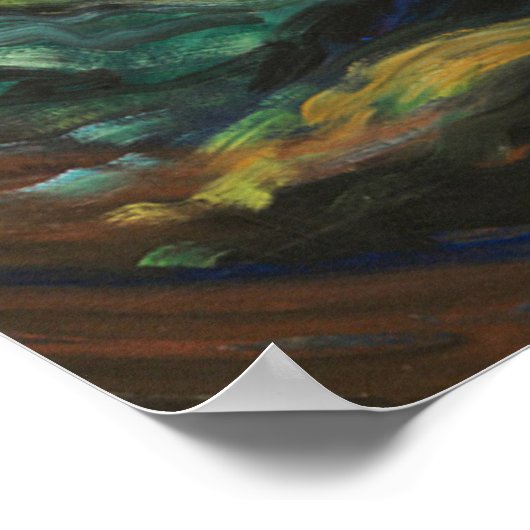 Carr - Pfad der Kiefern 1930 Poster (Ecke)