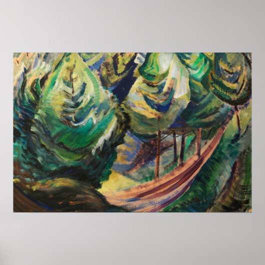 Carr - Pfad der Kiefern 1930 Poster (Vorne)