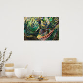 Carr - Pfad der Kiefern 1930 Poster (Küche)