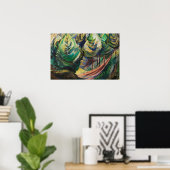 Carr - Pfad der Kiefern 1930 Poster (Heimbüro)