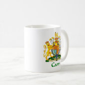 Carr Schild von Großbritannien Kaffeetasse (VorderseiteRechts)