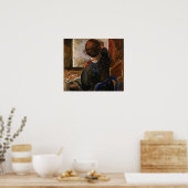 Carr - Selbstportrait 1924 Poster (Küche)