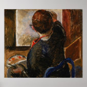 Carr - Selbstportrait 1924 Poster (Vorne)