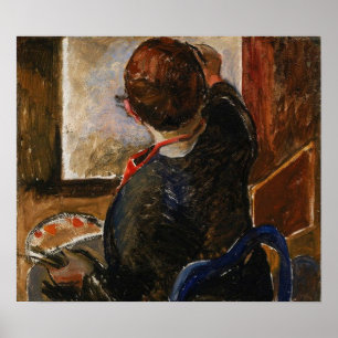 Carr - Selbstportrait 1924 Poster