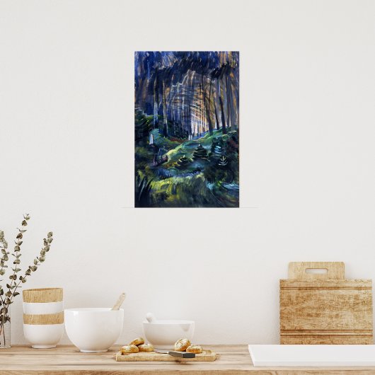 Carr - Tiefenwald 1936 Poster (Küche)