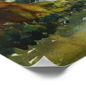 Carr - Totem Walk bei Sitka 1907 Poster (Ecke)