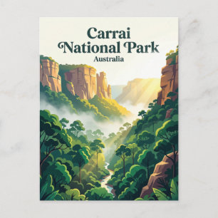 Carrai Nationalpark Australien Postkarte