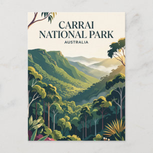 Carrai-Nationalpark Australien Postkarte
