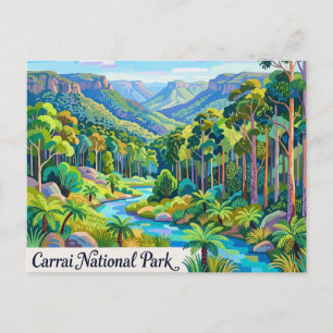 Carrai-Nationalpark Australien Postkarte