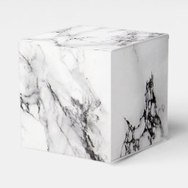 Carrara Marble Favor Box Geschenkschachtel