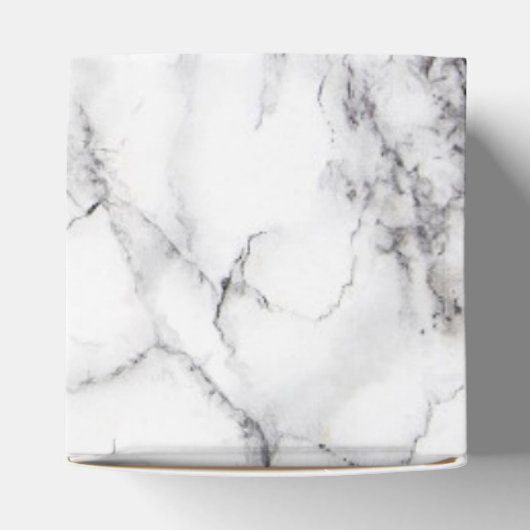 Carrara Marble Favor Box Geschenkschachtel (Oben)