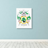 Carrasco-Familienwappen Leinwanddruck (Insitu (Holzboden))