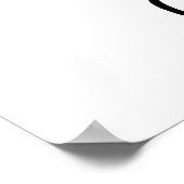 Carrate Funny Carrot Karate Pun Poster (Ecke)